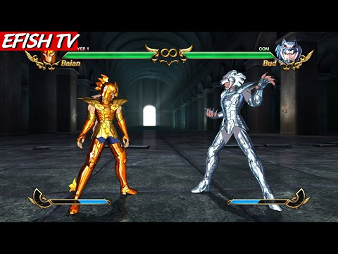 Seahorse Baian vs Alcor Bud (Hardest AI) - Saint Seiya: Soldiers' Soul