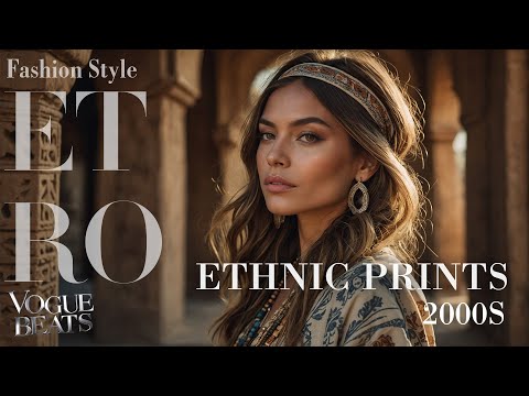 Exploring Etro Ethnic Prints (2000s) | Boho Chic Fashion Style & Trends | Vogue Beats