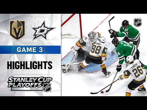 NHL Highlights | WCF, Gm3 Golden Knights @ Stars - Sept. 10, 2020
