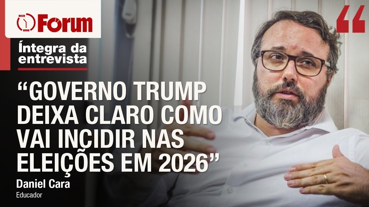 Daniel Cara: Eleição de 26 será "momento mais difícil da história recente pós-Constituição de 1988"
