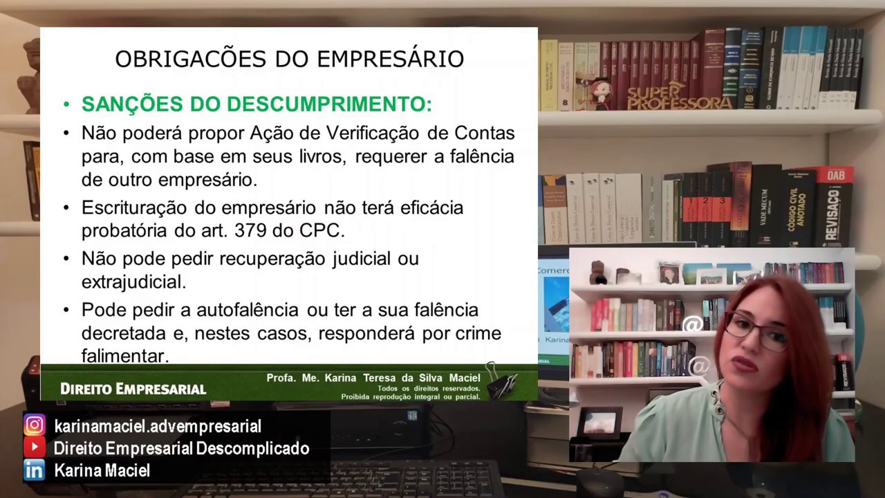 Obrigações do Empresário Regular