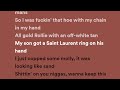 Quavo Takeoff Chocolate Feat Young Thug And Gunna Lyrics