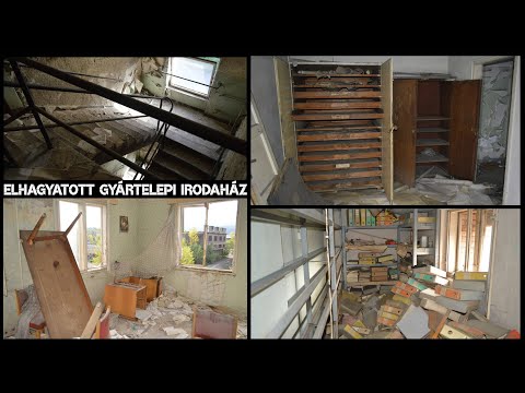 Gyártelepi irodaház elhagyatva!