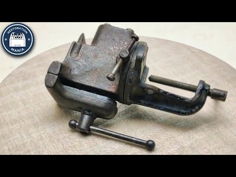 Rusty Swivel Vise Restoration
