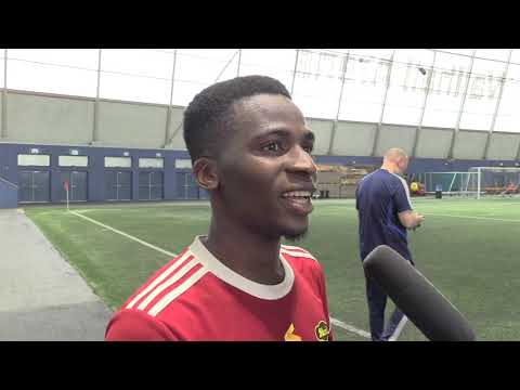 Intervju med Taofeek Ismaheel etter Skeid - Florø 29.08.2020.