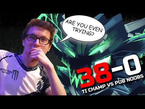 Miracle- WTF OD - Are you even trying? RAMPAGE MODE on - 38 KILLS - Dota 2