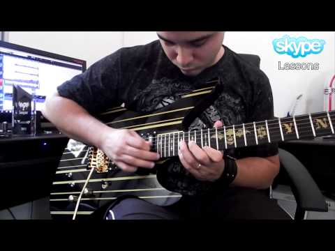 Cacá Barros - "Andronikos Theme" - Synyster Gates Live Solo Cover