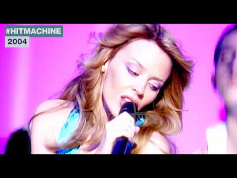 Extrait archives M6 Video Bank //Kylie Minogue - Hit Machine (2004)