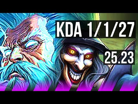 ZILEAN & Aphelios vs SHACO & Jhin (SUP) | 1/1/27 | EUW Diamond | 25.23