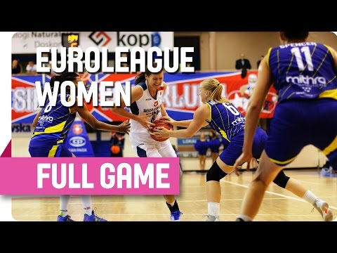 Wisla Can-Pack (POL) v Castors Braine (BEL) - Full Game - Group B - 2015-16 EuroLeague Women