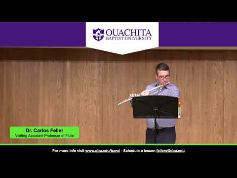 ASBOA (Arkansas) All-Region 2023-2024 Flute Etude: Karg-Elert Caprice in A major, p. 21