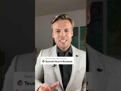 Das teuerste Haus in Russland | Lieblingsmakler #shorts