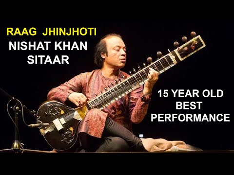 Nishat Khan Sitar | RAAG JHINJHOTII 15 year old event | FUlL length Video #indianclassicalmusic