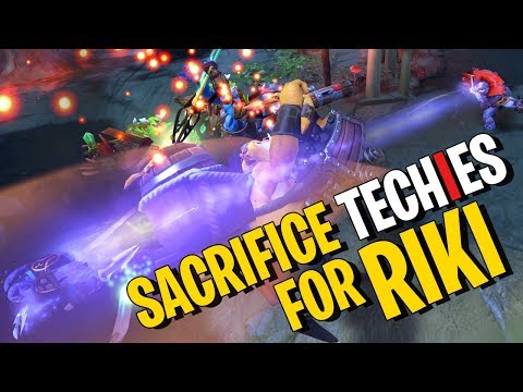 The Techies Sacrifice - DotA 2