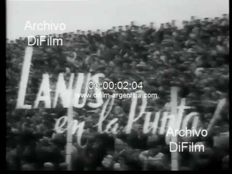 DiFilm - Lanus vs Independiente - Primera Division 1956
