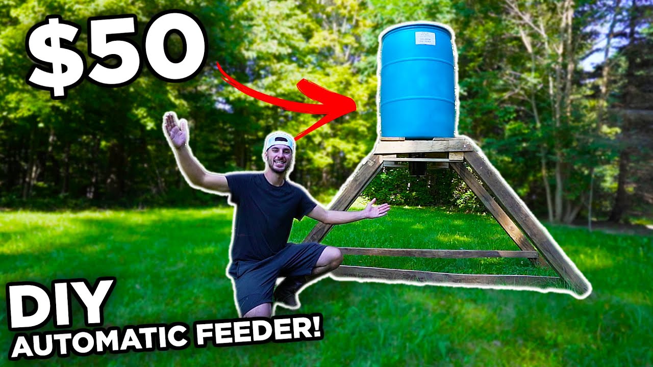 21 Homemade Deer Feeder Plans You Can Make On A Small Budget The Self