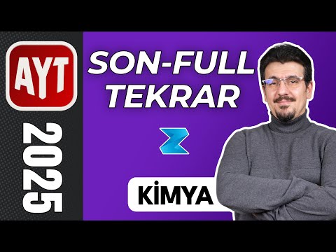 Ayt Kimya Full Tekrar Tek Video 📕  Zeduva Kimya 2025