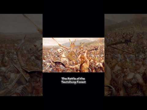 Rome's bloodiest defeat: Battle of the Teutoburg Forest, 9 AD. #RomanHistory #TeutoburgForest