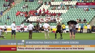 Kampania „Wykopmy Rasizm ze Stadionów”: Mistrzostwa Świata Dzieci z Domów Dziecka, 29.07.2018.