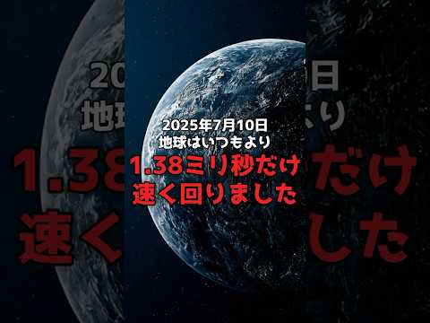 地球が、速まっている。 のサムネイル