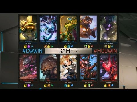 MOU vs CW Highlights Game 2 - Mousesports vs Copenhagen Wolves - 2016 EU Challenger Spring