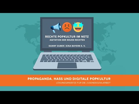 Rechte Popkultur im Netz – Agitation der Neuen Rechten | Danny Zuber - ejsa Bayern e. V.