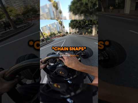 Mini Porsche BREAKS Down in Downtown LA… WORST Place Possible 🔥😳