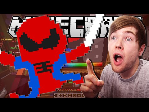 Minecraft | SPIDERMAN?! | Pixel Painters Minigame