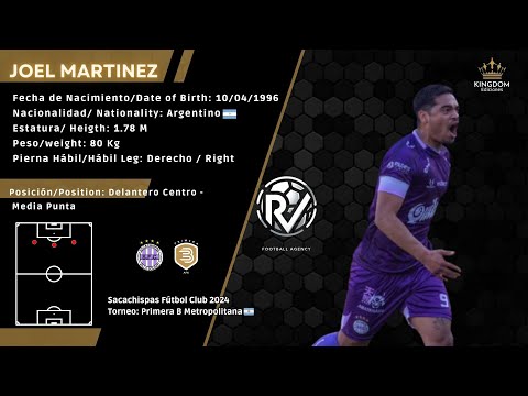 Joel Martinez // Centro Delantero - Media Punta 2024