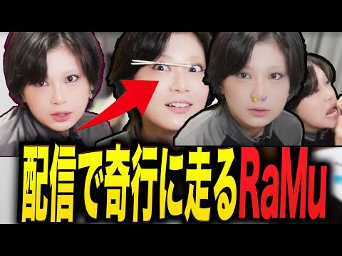 配信で奇行に走るRaMu
