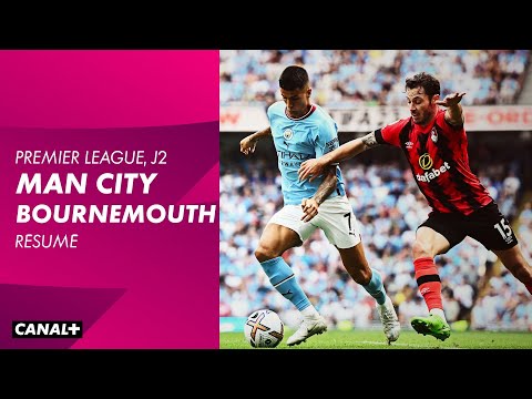 Le résumé de Manchester City / Bournemouth - Premier League 2022-23 (2ème journée)