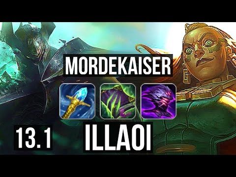 MORDE vs ILLAOI (TOP) | 8/1/8, Legendary, 400+ games | KR Diamond | 13.1
