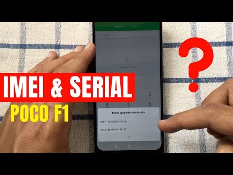 How to Check IMEI and Serial Number in XIAOMI POCO F1