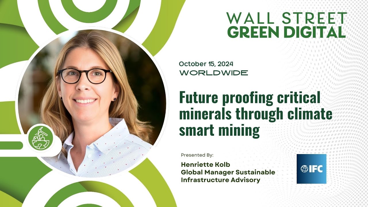 Future proofing critical minerals through climate smart mining