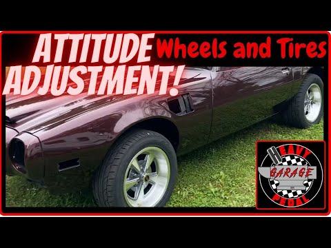 Year One "Rally II" Rims - Nitto NT555G2 Tires - 255/50r17 and 275/50r17 on a 75' Firebird RestoMod