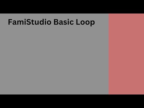 [REUPLOAD] A Basic FamiStudio Loop