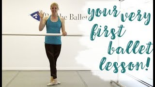 Your first ballet lesson