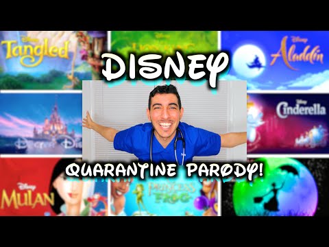DISNEY QUARANTINE PARODY MEDLEY! | Tangled, Lion King, Aladdin, More!
