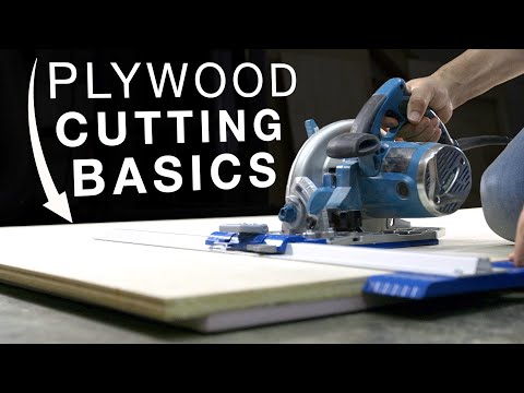 Cutting Large Sheets With A Circular Saw