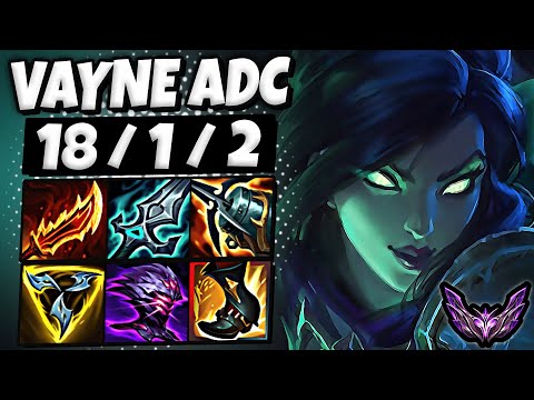 Vayne vs Aphelios ADC [ QuadraKill ] Korea Master ✅
