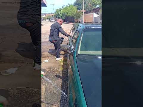 LIMPANDO O CARRO DO LUIZ JARAGUÁ GOIÁS 🌳🌾❤️ #viral #jaragua