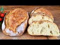 Only 3 Steps Mix Rest And Bake This Authentic European Bread