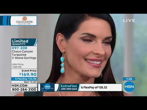 Chaco Canyon Multicut Kingman Turquoise Sterling Silver ...