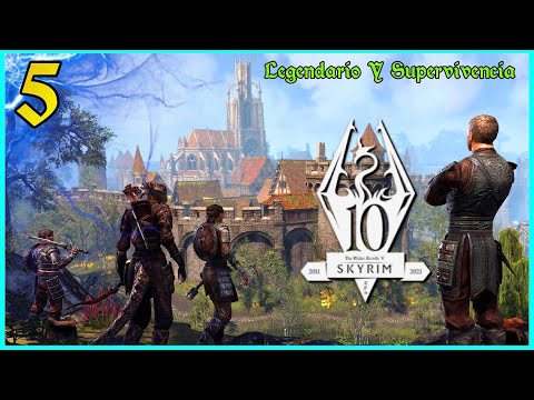 La aventura definitiva 🔥 SKYRIM Anniversary Upgrade #5 (PC Ultra) Modo Legendario y Supervivencia