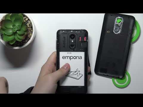 Как вставить сим карту в Emporia Smart 4 / Как вставить карту памяти в Emporia Smart 4