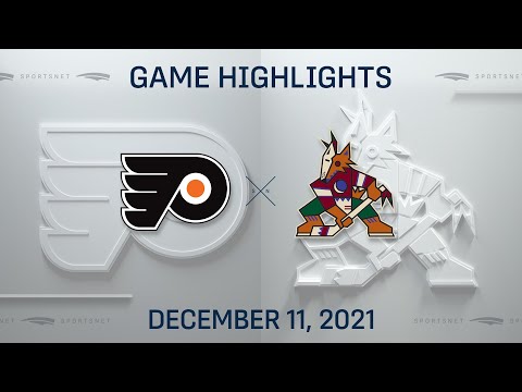 NHL Highlights | Flyers vs. Coyotes - Dec. 11, 2021