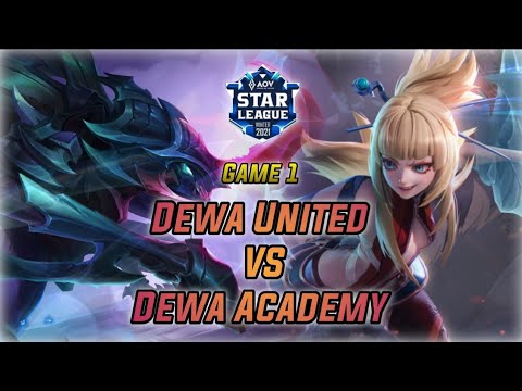 ASL Winter 2021 Week 1 Day 2 BO3 : Dewa United Esports VS Dewa United Academy ( Game 1 )