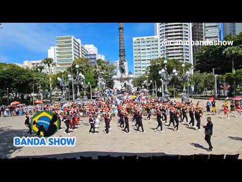 Banda Marcial FANDUC no 3º Festival de Fanfarras e Balizadores