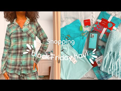 black friday cyber monday haul | pajamas, jewelery, swimsuits, etc.