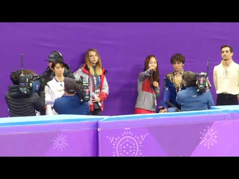 2018-02-17 Men's medalists after LP